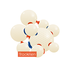 Agglomeration - Trocknen des Agglomerats