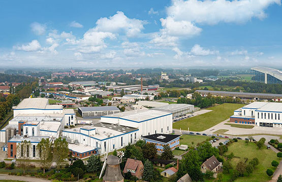 SternMaid Produktion Gebäude von oben