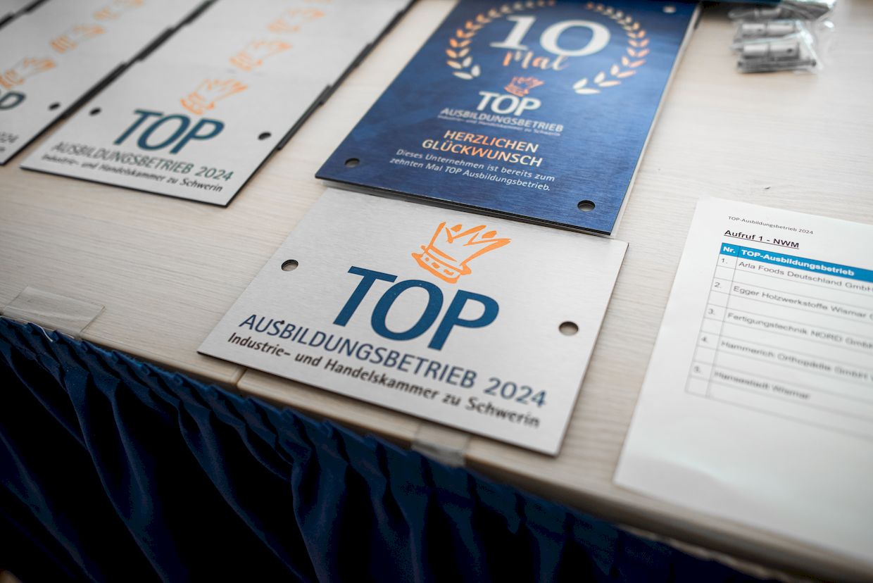 TOP-Ausbildungsbetriebe 2024 von IHK gewürdigt